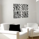 ZEBRA 03 - 93X93 CM